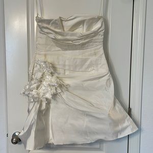 Vintage Cymbeline mini wedding dress